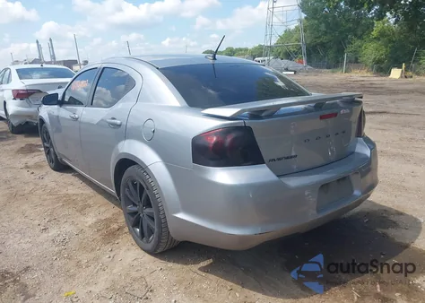 2014 Dodge Avenger Se from USA, damaged, VIN 1C3CDZAB3EN109864